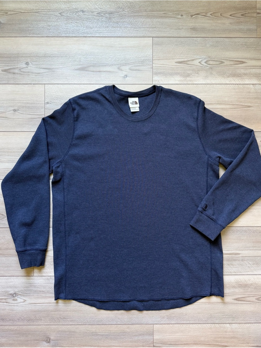 The North Face Men’s All Season Waffle Knit Thermal Shirt Navy Size XXL